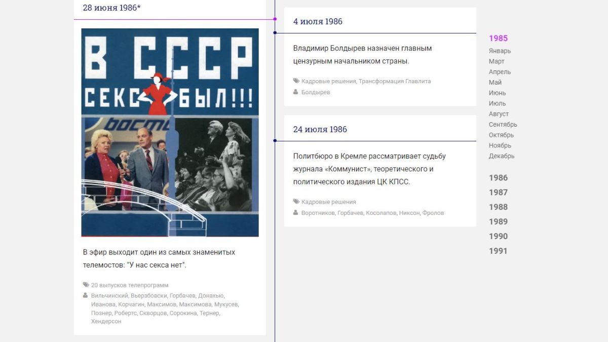 Рождение российских СМИ