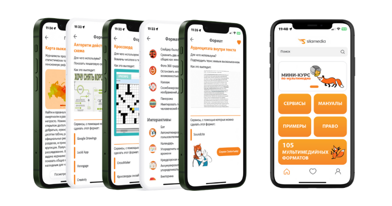 Бесплатное мобильное приложение для создания интересного контента